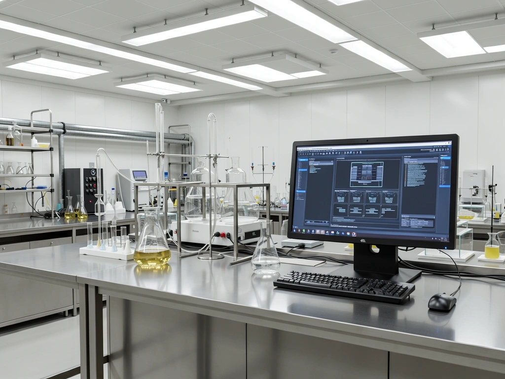 Laboratory environment representing data precision